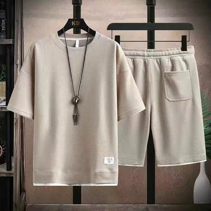 Jordan — Lightweight, Breathable Waffle Fabric Set for Men