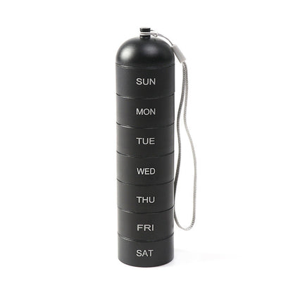Aluminum Pill Box – Protect. Simplify. Never Forget.