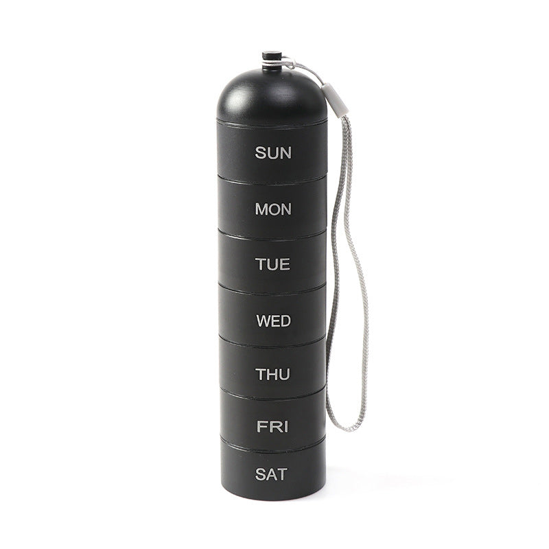 Aluminum Pill Box – Protect. Simplify. Never Forget.