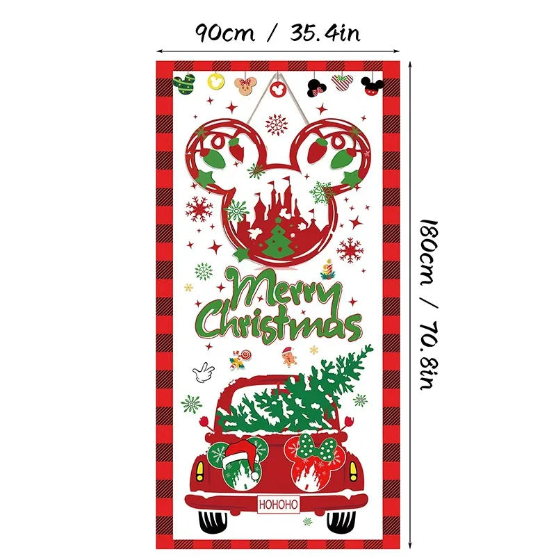 Holiday Door Cover — Instant Festive Joy