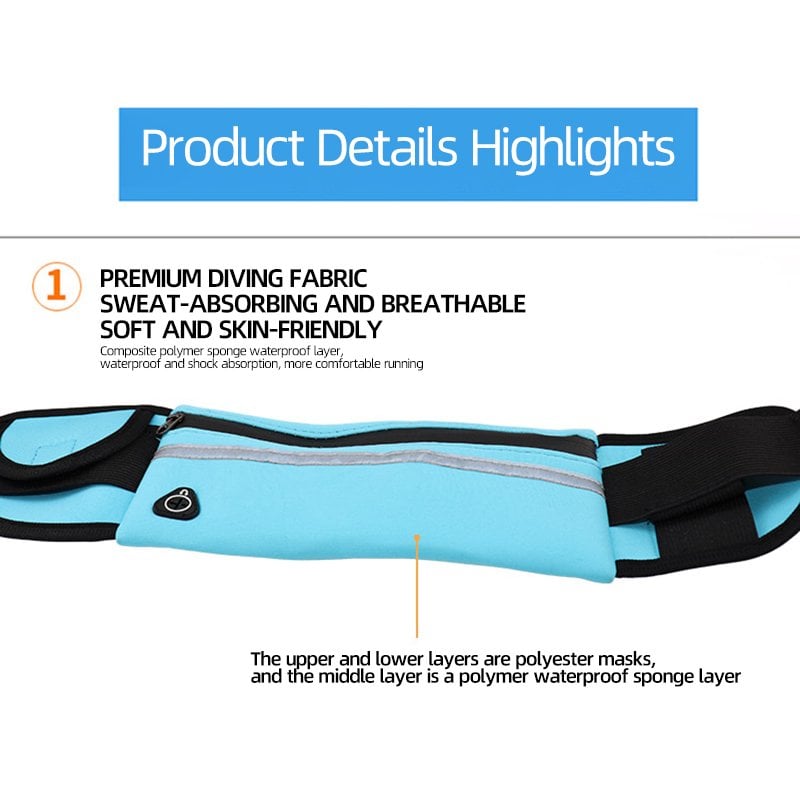 SweatShield Belt — Stay Dry, Move Freely