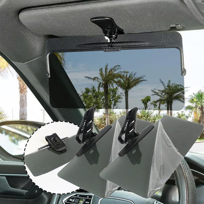 Polarized Car Sun Visor — Reduce Glare, Drive Safely
