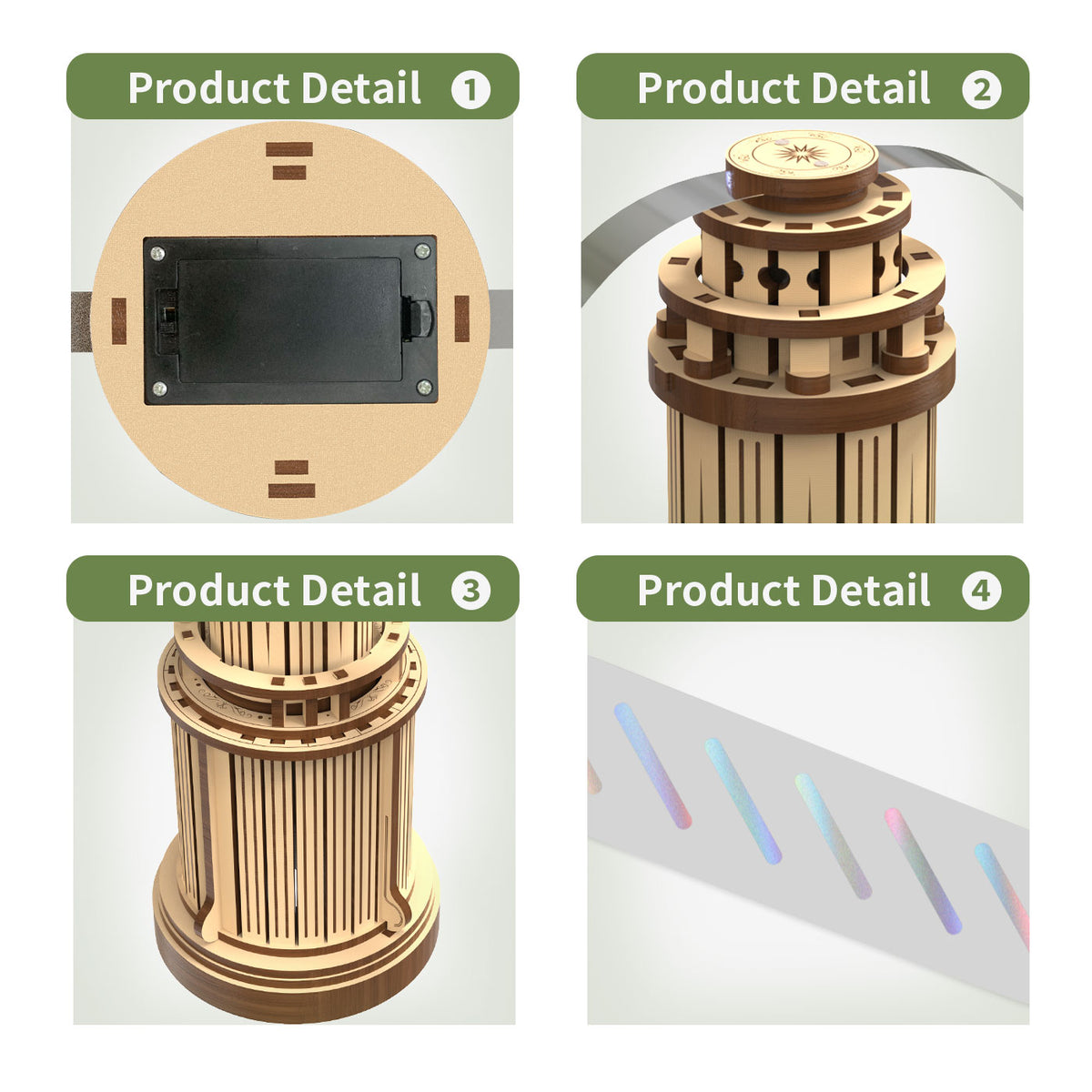 BreezeShield — Wooden Lighthouse Fly Deterrent | 50% OFF