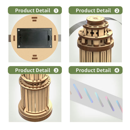 BreezeShield — Wooden Lighthouse Fly Deterrent | 50% OFF