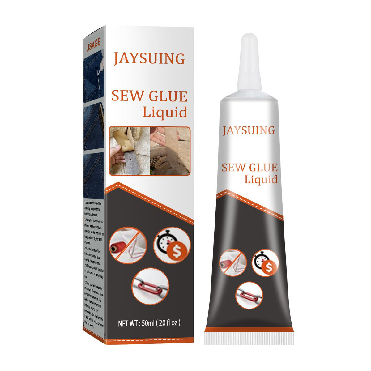 GripTight — Fabric & Clothing Repair Glue | 1+1 FREE