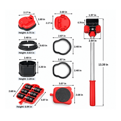 HeavyDuty — Furniture Moving Set | 50% OFF