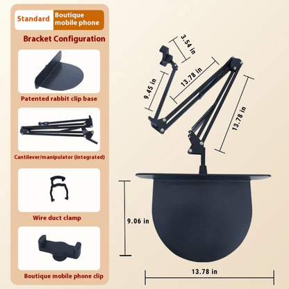 FlexView — Magnetic Bedside Tablet Stand | 50% OFF