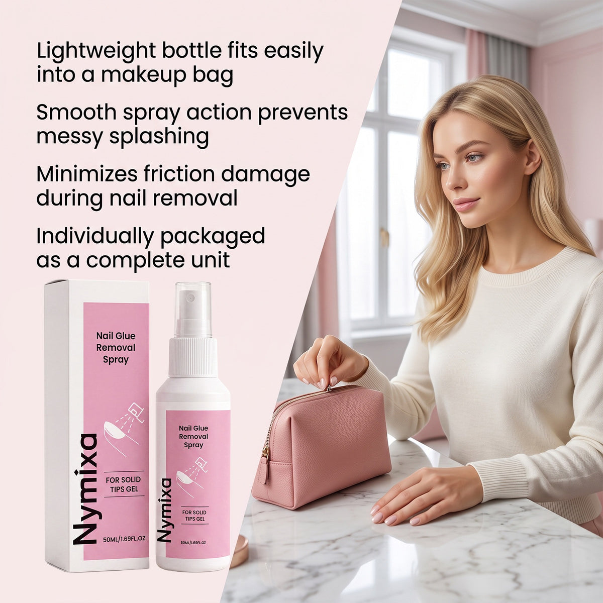 MistEase — Nail Glue Remover Spray | 1+1 FREE