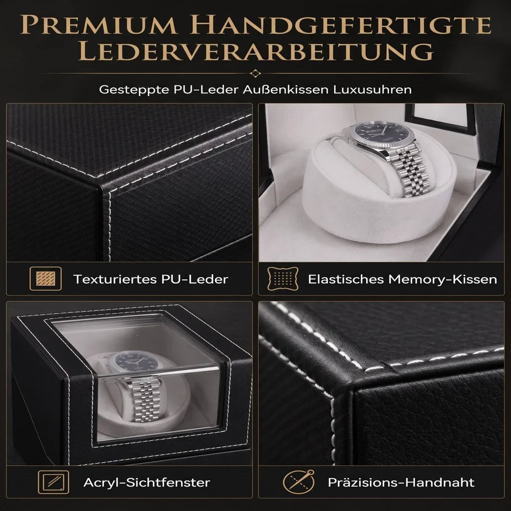 LuxLume Watch Winder — Keeps Time Perfectly