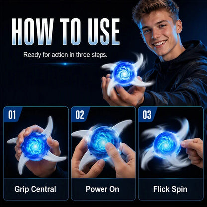Spinning Shuriken — Command Attention Instantly