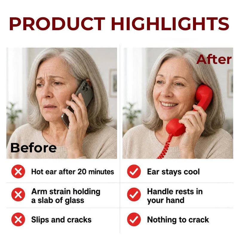 VoxRetro Handset — Effortless Calls, Timeless Style