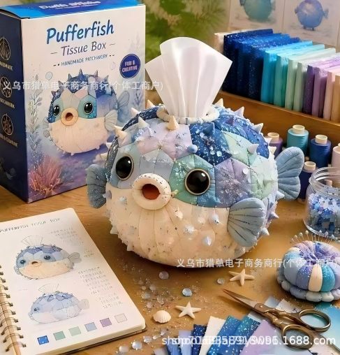 Charming Little Creatures DIY Tissue Box Craft Kit — Instantly Spark Joy
