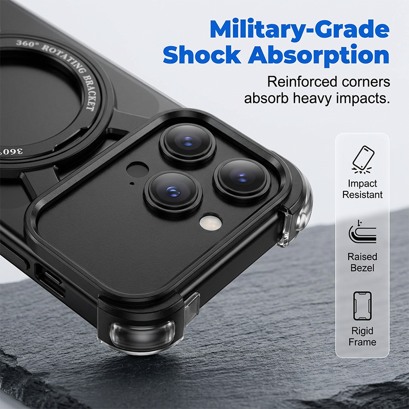 Case for Phone 17 Pro — Shockproof, Hands-Free Freedom