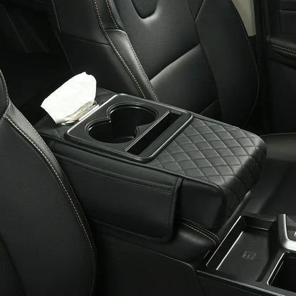 CruiseEase Memory Foam Armrest – Ultimate Comfort, Organized Ride