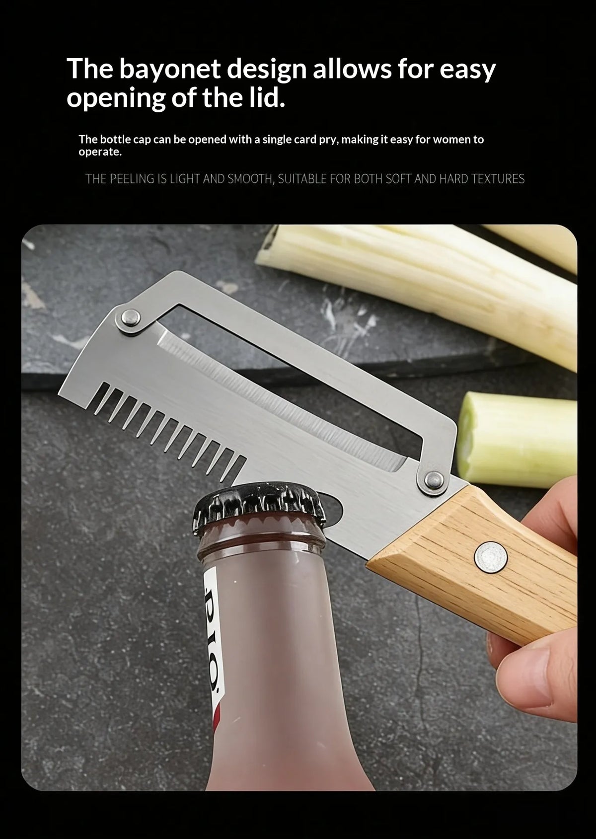 TitanPeel — Pro Multifunctional Kitchen Peeler | 1+1 FREE