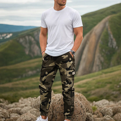 Peter – Durable Men's Cargo Pants with Flexible Waistband