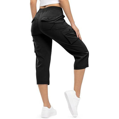 Sonia – Breathable, Feather-Light Travel Capris with Pockets