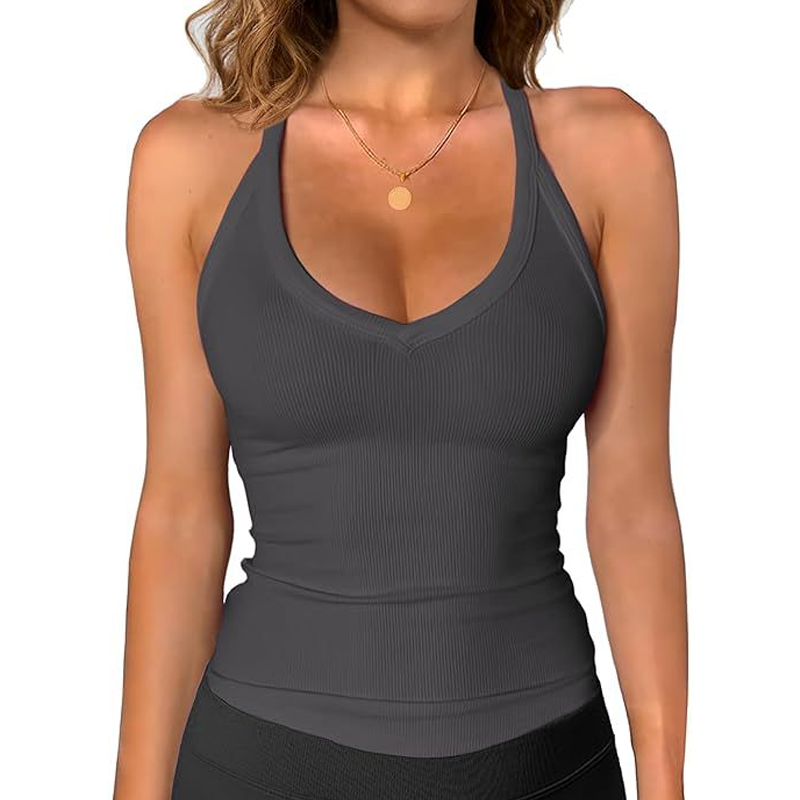 Lena — Ribbed Tank Top for Women, Relaxed Fit