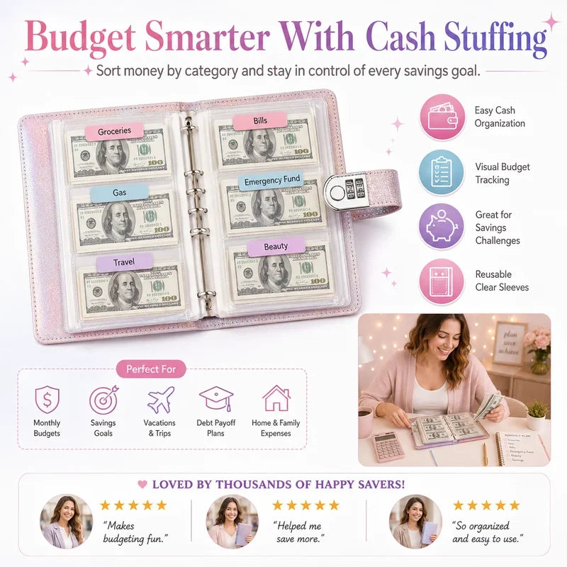 LuxeLock Budget Vault — Secure, Stylish Money Control