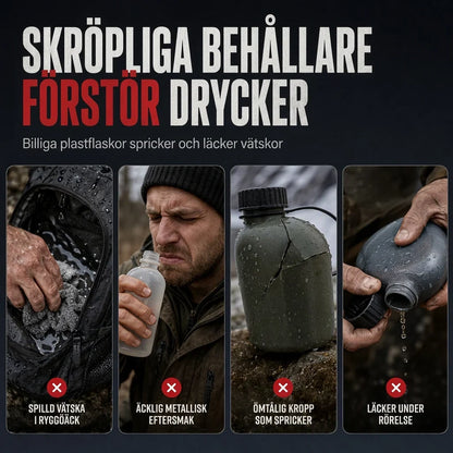 RuggedFlask — Sip Boldly Anywhere