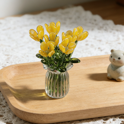 Crystal Glass Flowers — Timeless Beauty and Magic