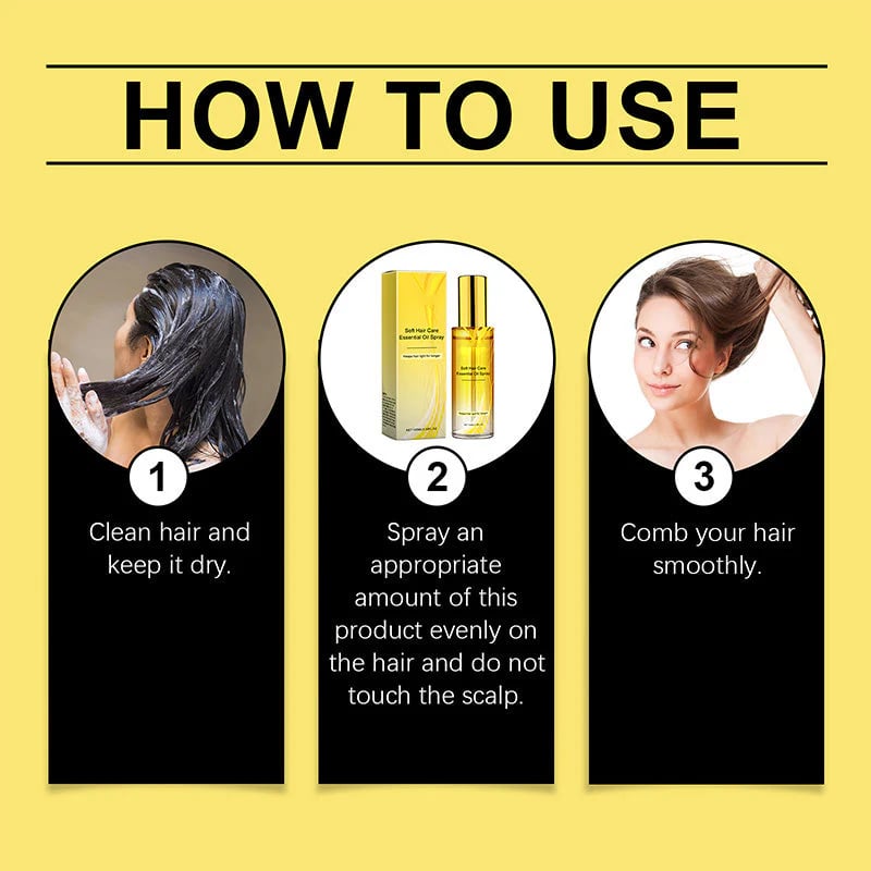 Hair Oil Only — Instant Shine Refreshment