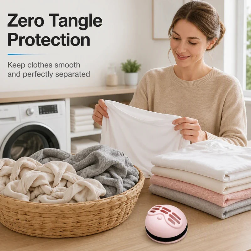 VitalPure Laundry Ball — Wrinkle-Free, Hairless Clothes