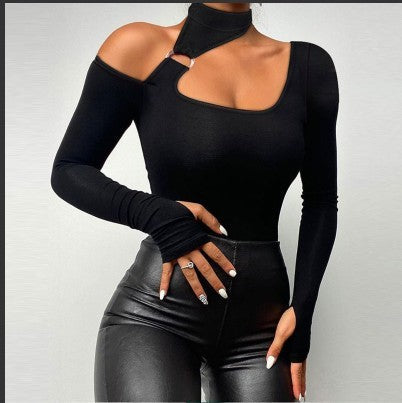 Heidi — Elegant Black Top | 50% OFF