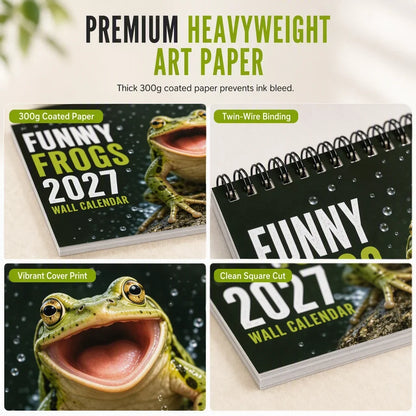LeapLuxe 2027 Water Calendar — Brighten Every Day