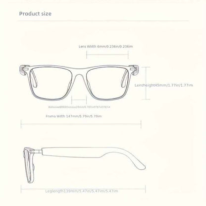 AI Intelligent Translation Glasses – Speak Freely Anywhere