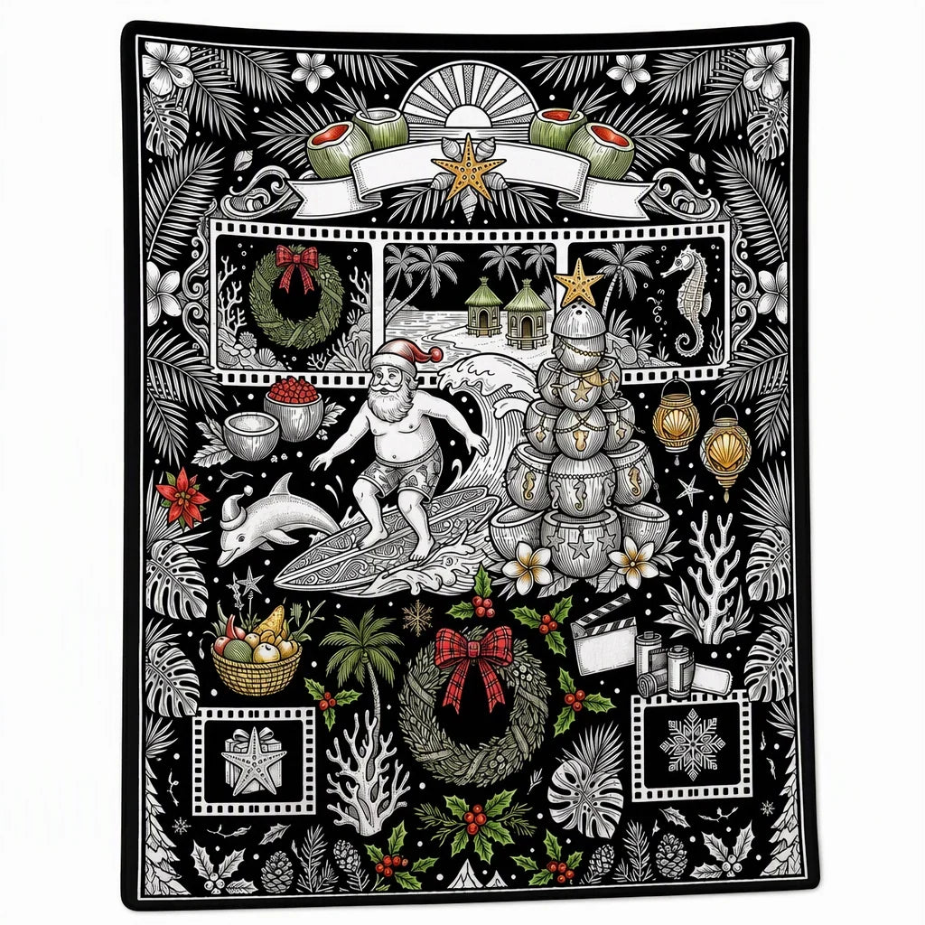 MerryMuse Coloring Blanket — Spark Family Creativity