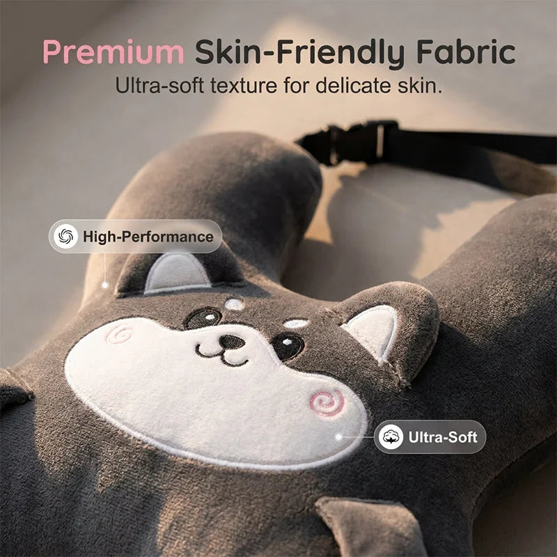 SnugNest Toddler Travel Pillow — Cozy Support, Happy Naps