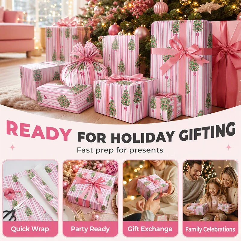 GlowMerry — Holiday Gift Wrapping Paper | 50% OFF