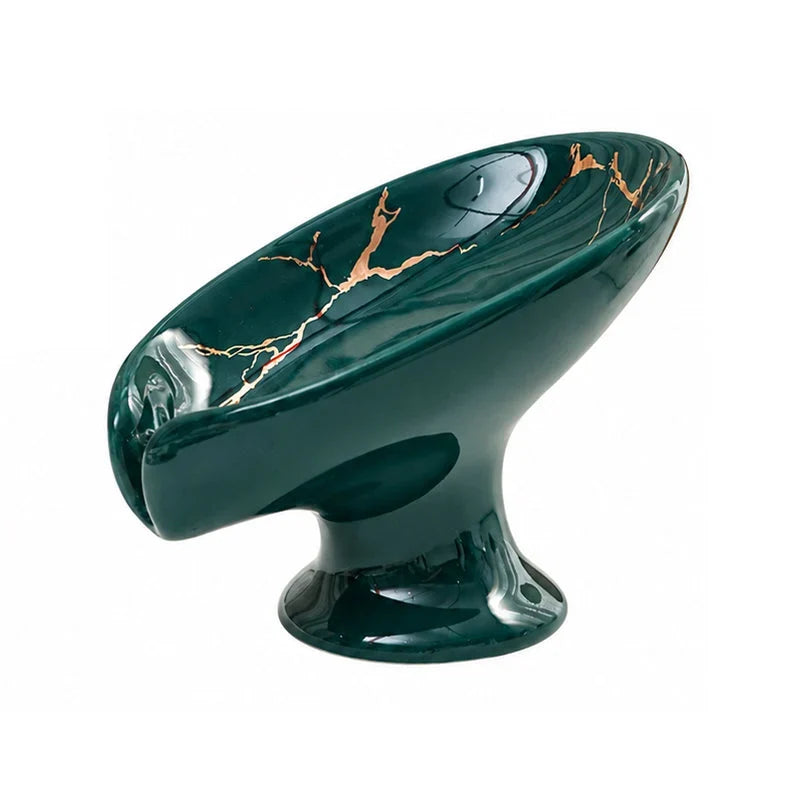 ZenLeaf — Ceramic Pedestal Soap Dish | 1+1 FREE