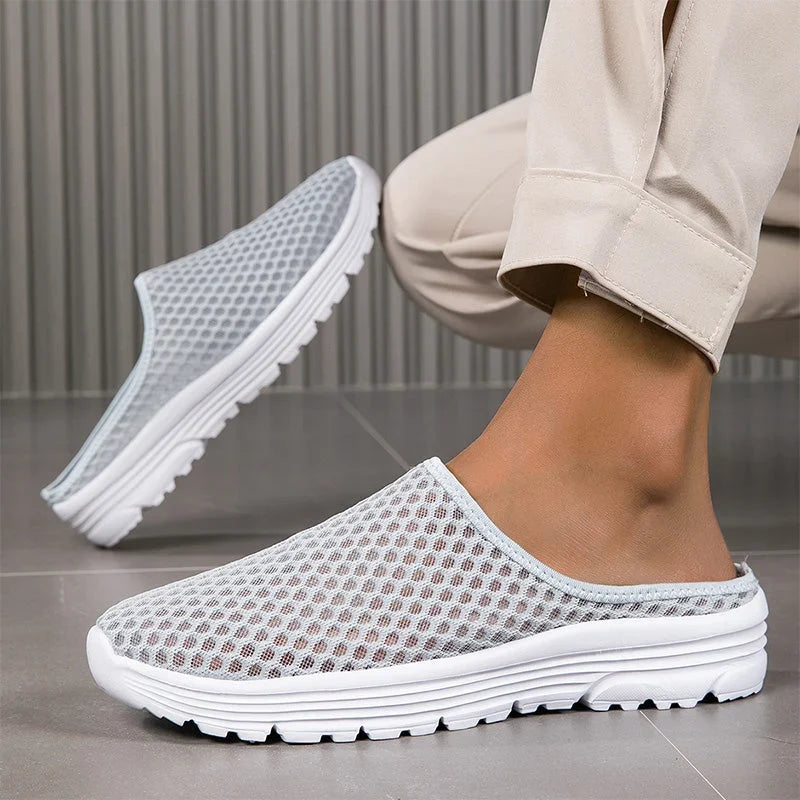Mason — Breathable Mesh Slippers with Cushioned Sole
