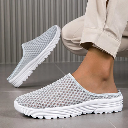 Mason — Breathable Mesh Slippers with Cushioned Sole