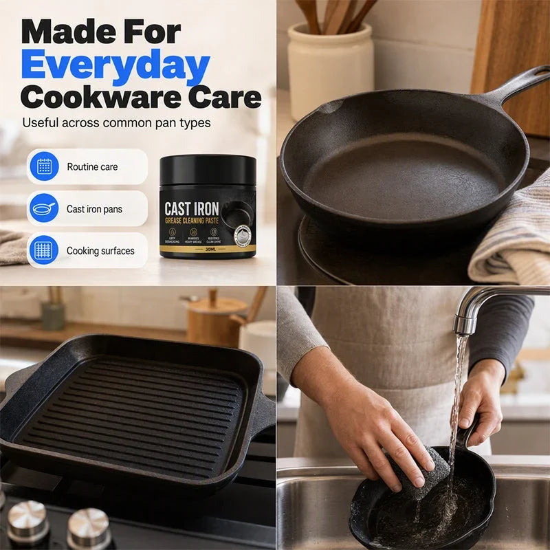 GlossGuard Cast Iron Renew — Effortless Shine Everytime