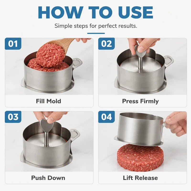 PattyMaster Pro — Perfect Patties Fast
