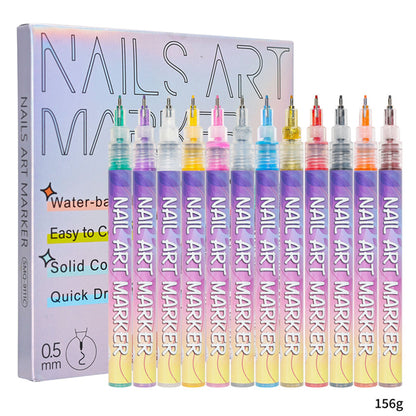 PrismPix Nail Design Pens – Stunning Nails, Instantly