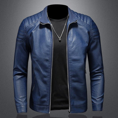 Carter — Lightweight Leather Jacket Men | 50% OFF