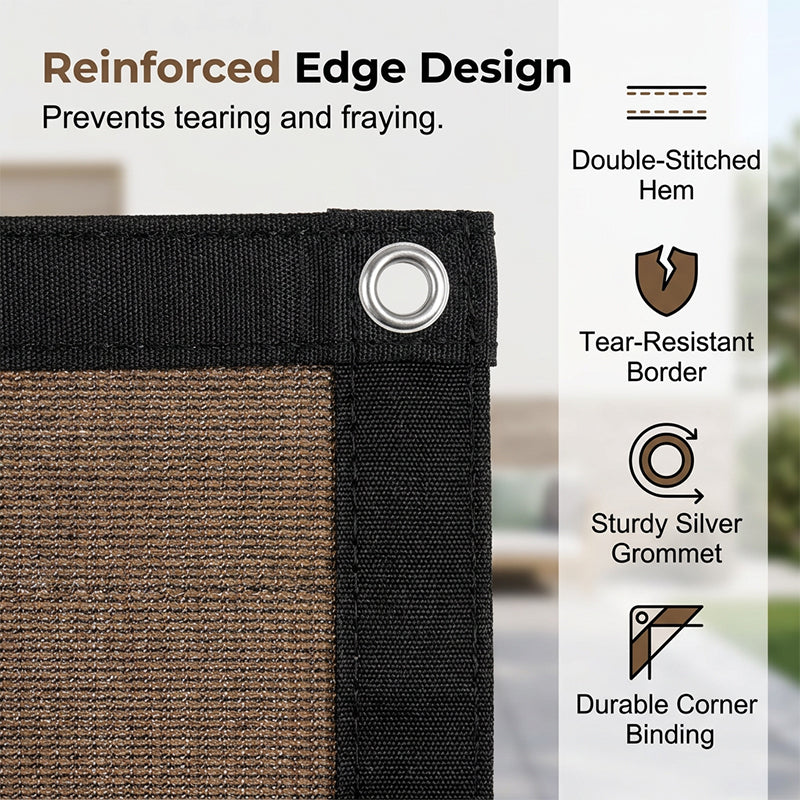 Wire Mesh Fence – Instantly Cools, Total Privacy