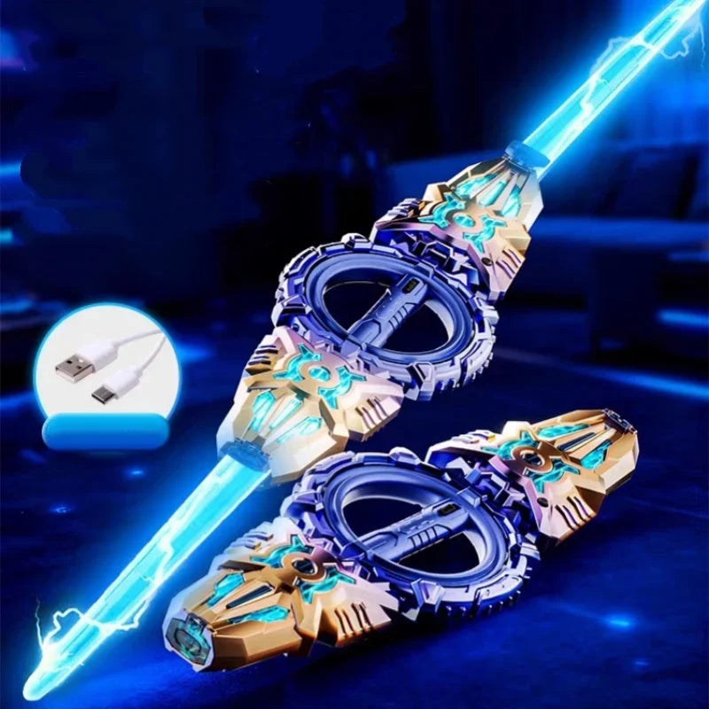 XyraBlaze Rechargeable Double-Blade Sword — Ignite Wild Imagination