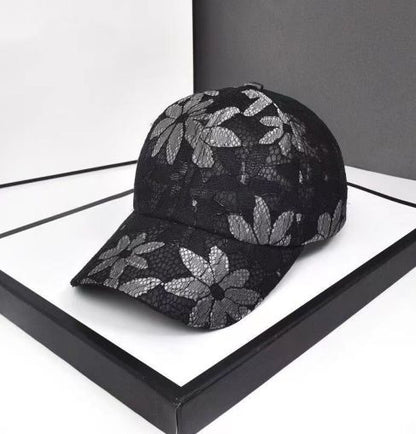 Isabella – Women's Breathable Sequin Butterfly Cap with Adjustable Fit