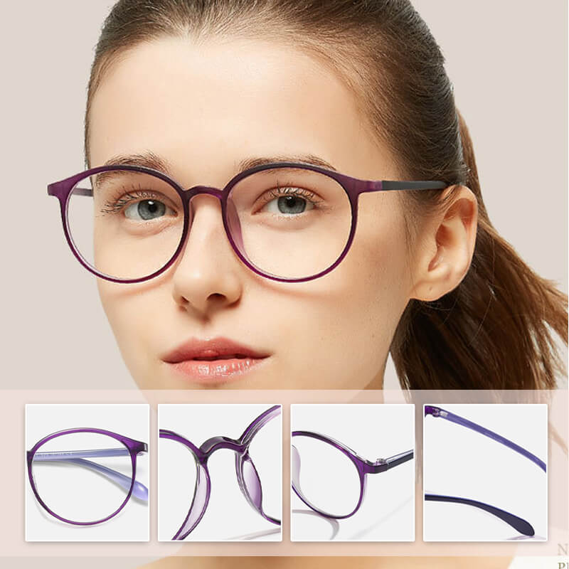 Purple — Clear Vision, Stylish Comfort | Buy 1 Get 1 Free