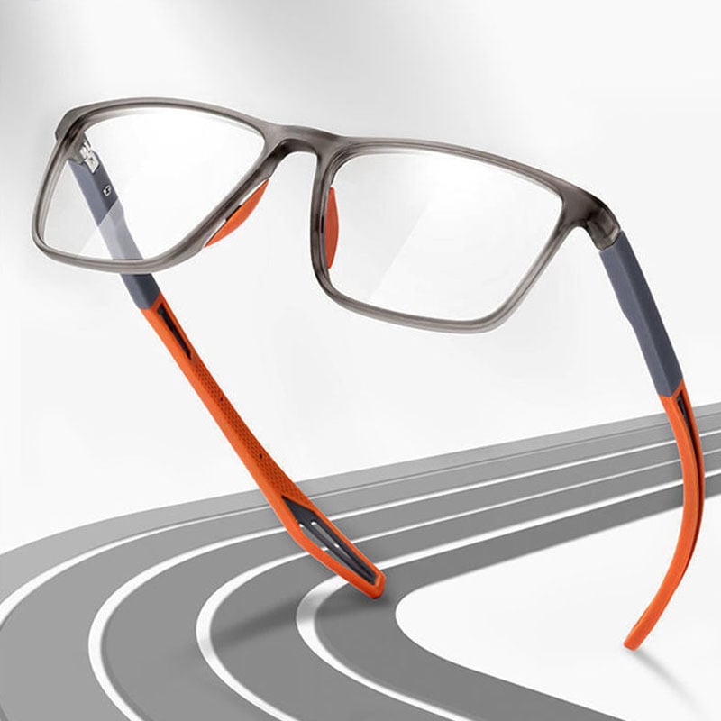 Glasses with gently progressive multifocal lenses – clear all-day comfort