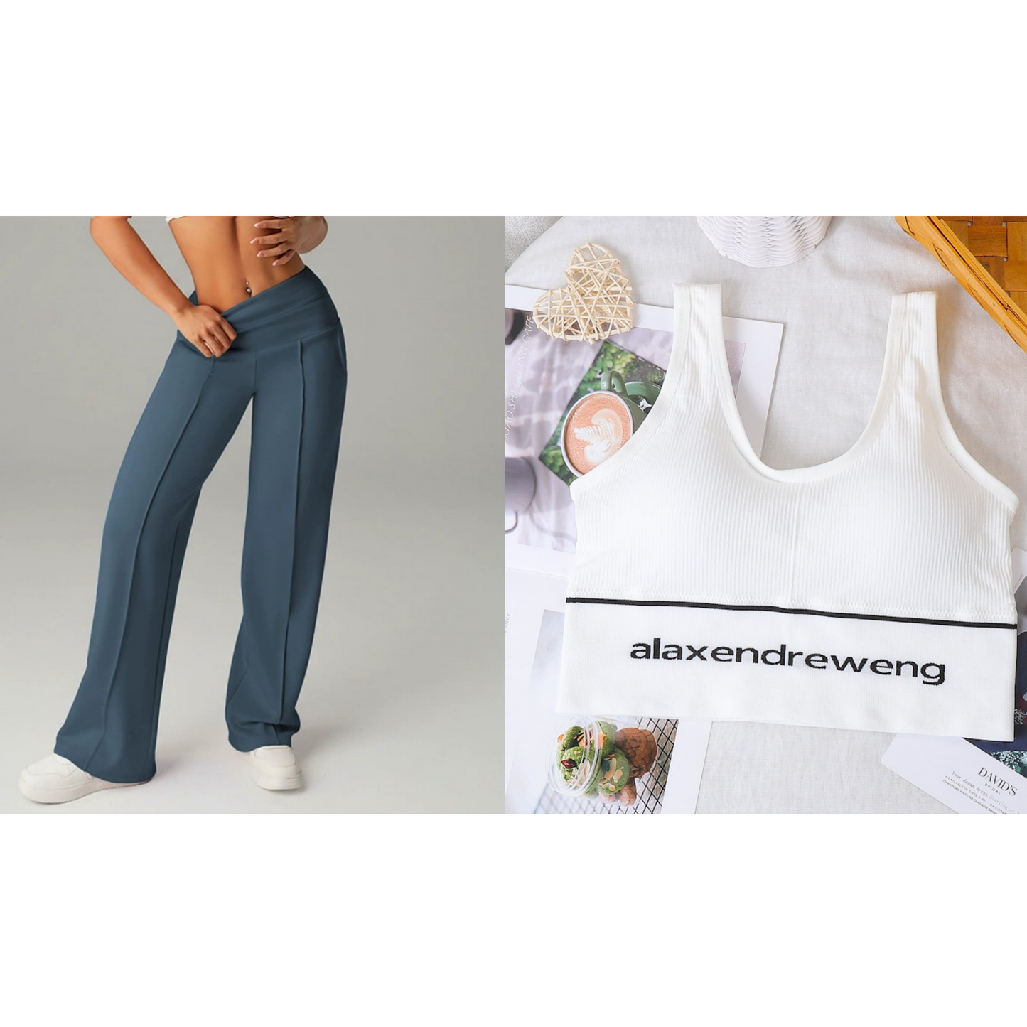 Elara — High Waist Pants | 50% OFF