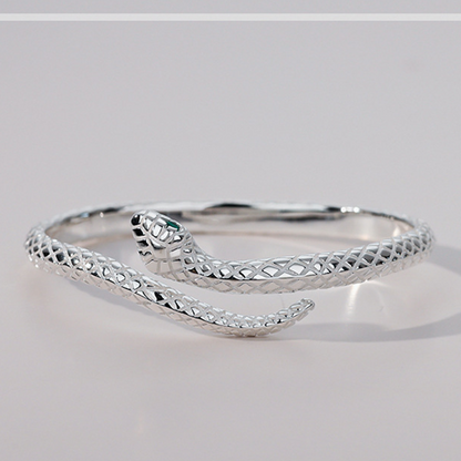 Snake Cuff Bracelet — Command Attention Instantly