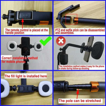 Spotlight Selfie Stick — Capture Perfect Radiance