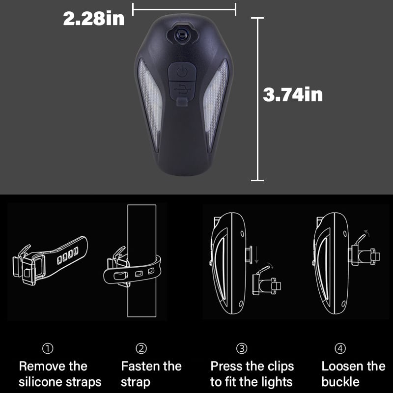 IronTail Bicycle Lights — Ride Safely, Be Seen