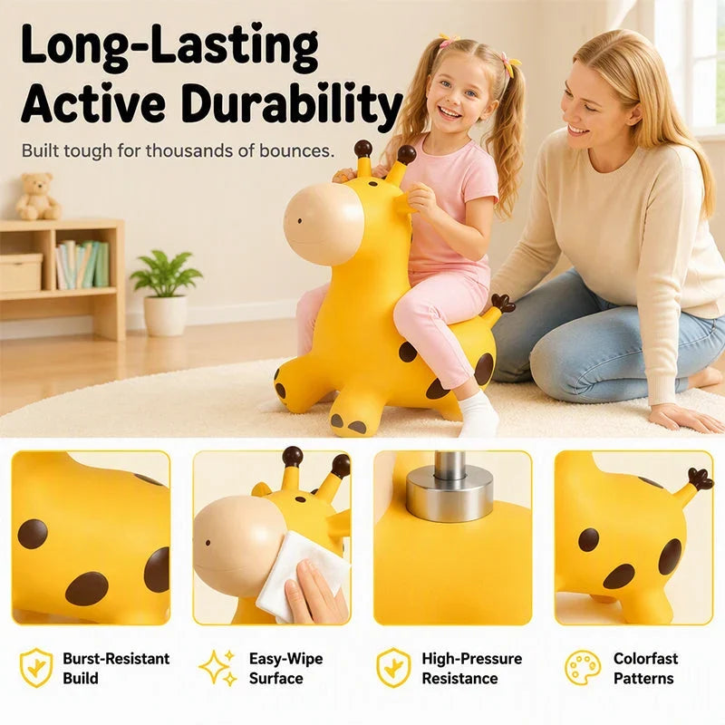 Bounceroo Giraffe — Boost Balance, Joy, Strength